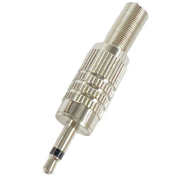 1-044, Разъём Mini-Jack 3.5 мм моно металл