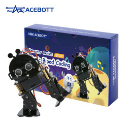 ACEBOTT Biped Robot Kit, Набор-конструктор для программирования робота на базе ESP32