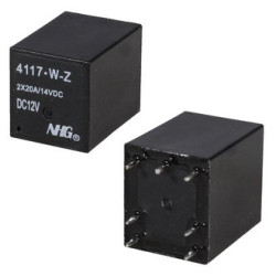 4117-W-Z-20A-12VDC-1.0, Реле 20А, 12В