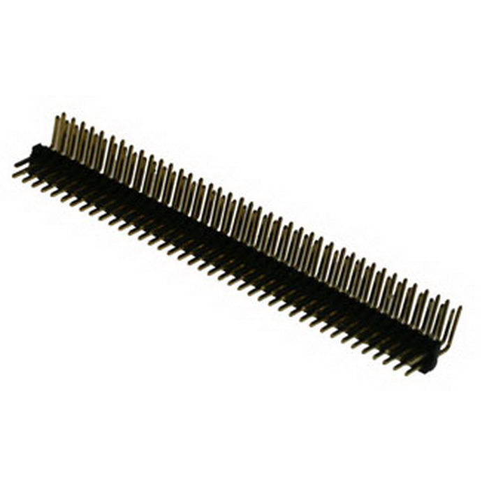 PLLD1.27-2x40R шаг 1.27 мм, Разъем - изображение 1