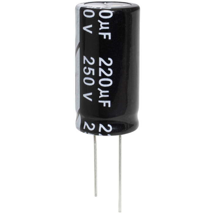 220 UF 250 V 105C 18*35 (JWCO), Конденсатор - изображение 1