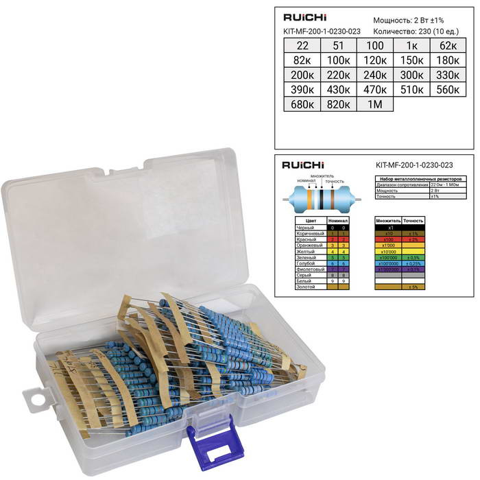 KIT-MF-200-1-0230-023, Резистор - изображение 1