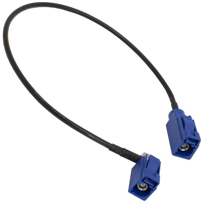 FAKRA TYPE C-JR/C-J RG174 30cm, Разъем FAKRA - изображение 1