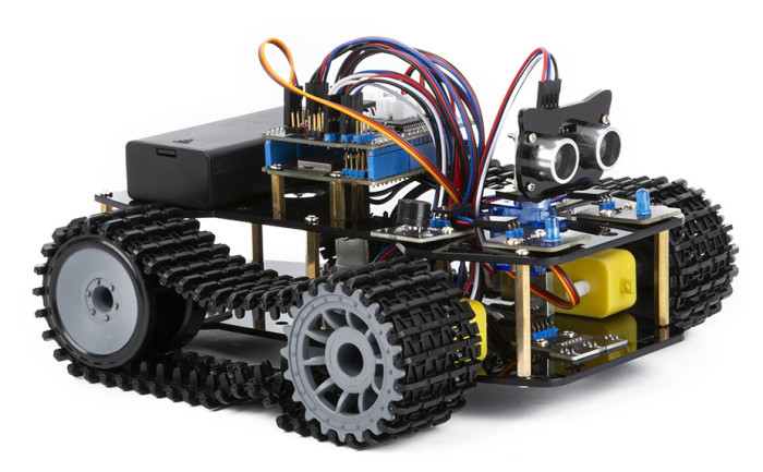 Robot Tank Pack QD004, Гусеничное асси (расширение) для ACEBOTT Smart Car - изображение 1
