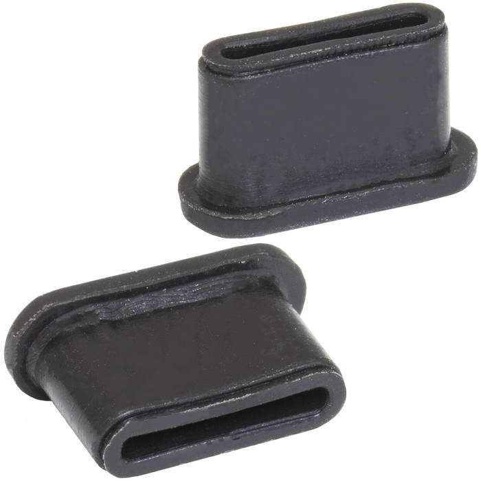 Rubber plug TYPE-C black, Разъем USB - изображение 1