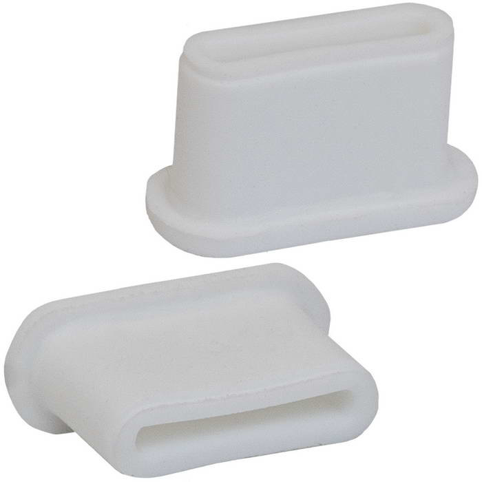 Rubber plug TYPE-C white, Разъем USB - изображение 1