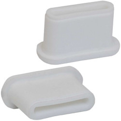 Rubber plug TYPE-C white, Разъем USB