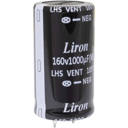1000 UF 160V 105*C 30*35 Liron, Конденсатор