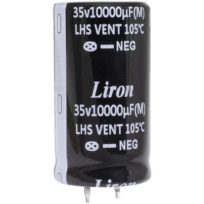 10000 UF 35V 105*C 25*45 Liron, Конденсатор - изображение 1