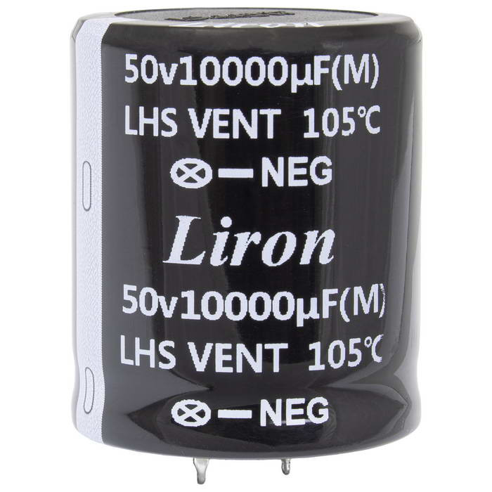 10000 UF 50V 105*C 35*40 Liron, Конденсатор - изображение 1