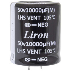 10000 UF 50V 105*C 35*40 Liron, Конденсатор