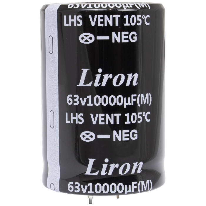10000 UF 63V 105*C 35*50 Liron, Конденсатор - изображение 1
