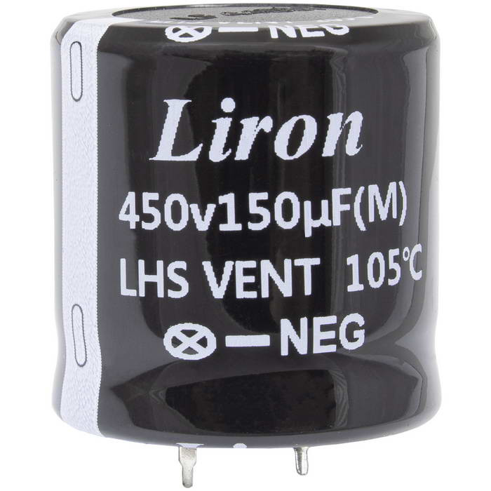 150 UF 450V 105*C 30*30 Liron, Конденсатор - изображение 1