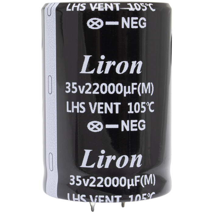 22000 UF 35V 105*C 35*50 Liron, Конденсатор - изображение 1
