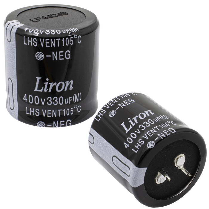 330 UF 400V 105*C 35*35 Liron, Конденсатор - изображение 1