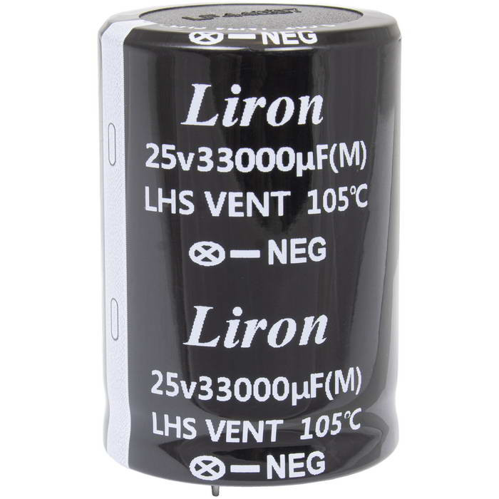 33000 UF 25V 105*C 35*50 Liron, Конденсатор - изображение 1