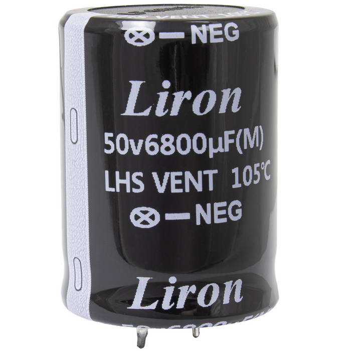 6800 UF 50V 105*C 30*40 Liron, Конденсатор - изображение 1