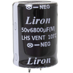 6800 UF 50V 105*C 30*40 Liron, Конденсатор