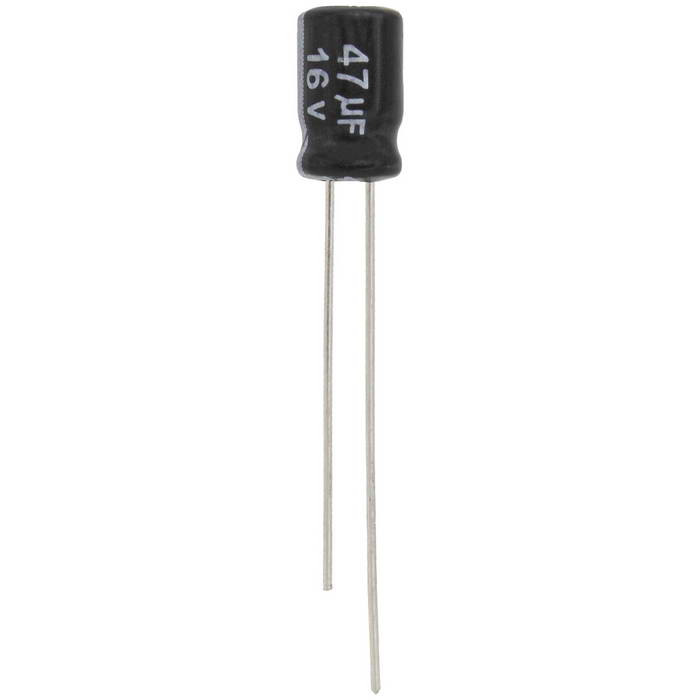 47 UF 16V 105*C 5*7 (JWCO), Конденсатор - изображение 1
