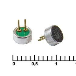 DG04522DD(-PC1033), 1...10 В, 4.5 мм, Микрофон электретный