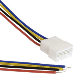 1007 AWG26 2.54mm C3-04M RBYB, Межплатный кабель