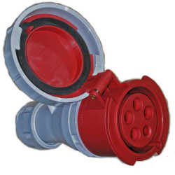 2151 (3P+N+E 16A 220-415V~), Силовой разъем