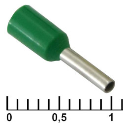 DN00706 green (1.2x6mm), Кабельный наконечник