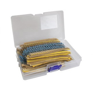 KIT-MF-025-1-1280-064, Набор резисторов MF 0.33Ом - 1МОм, 0,25 Вт, 1% - изображение 1