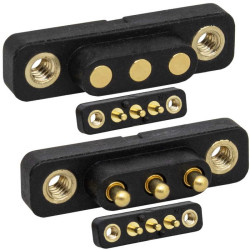 Pogo 3pin 2.5mm 05 MF, Разъем POGO