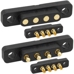Pogo 4pin 2.5mm 04 MF, Разъем POGO