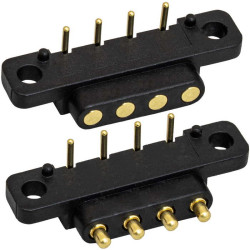 Pogo 4pin 2.5mm 06 MF, Разъем POGO