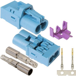 FAKRA Mini (HFM) 1x2 TYPE Z-J, Разъем FAKRA