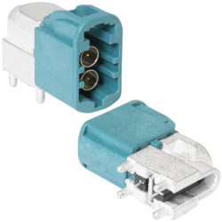 FAKRA Mini (HFM) 2x1 TYPE Z-P, Разъем FAKRA