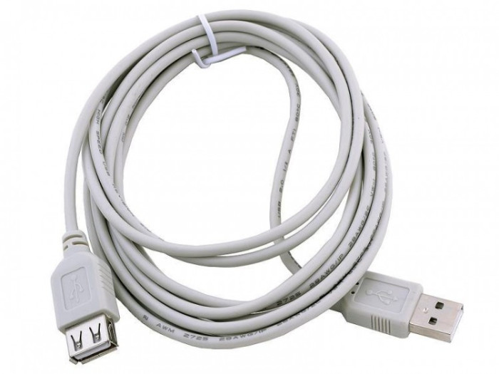 5-905, USB-A F USB-A M 3.0m, USB-удлинитель 3.0 метра - изображение 1