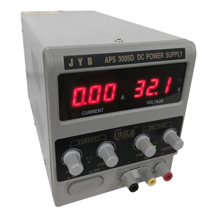 JYD APS 3005D, Лабораторный источник питания, 0-30В, 5А - изображение 1