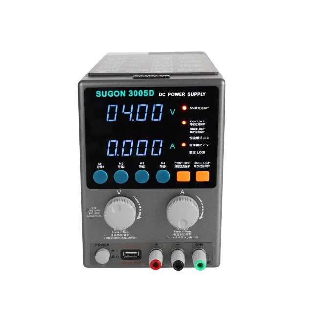 Sugon 3005D, Лабораторный источник питания, 0-30В, 5А - изображение 1