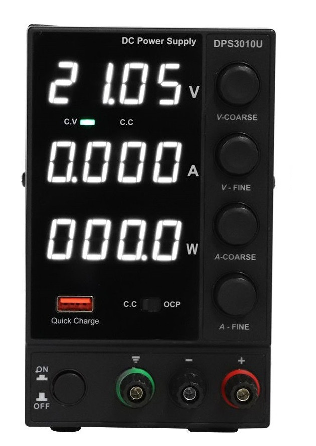 Wanptek DPS3010U, Лабораторный источник питания, 0-30В, 10А - изображение 1
