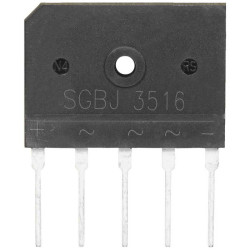 SGBJ3516 35A 1600V 3 phase, Диодный мост