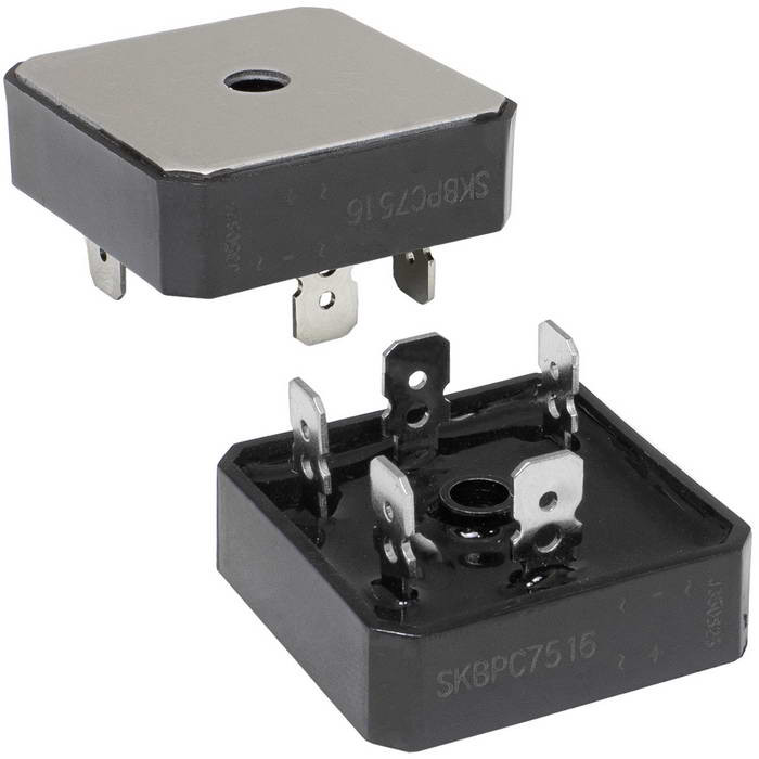 SKBPC7516 75A 1600V 3 phase, Диодный мост - изображение 1