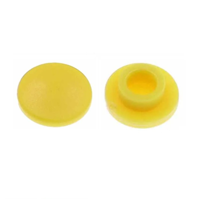 A29-Yellow, Колпачок для кнопки, желтый (d-3.1мм) - изображение 1