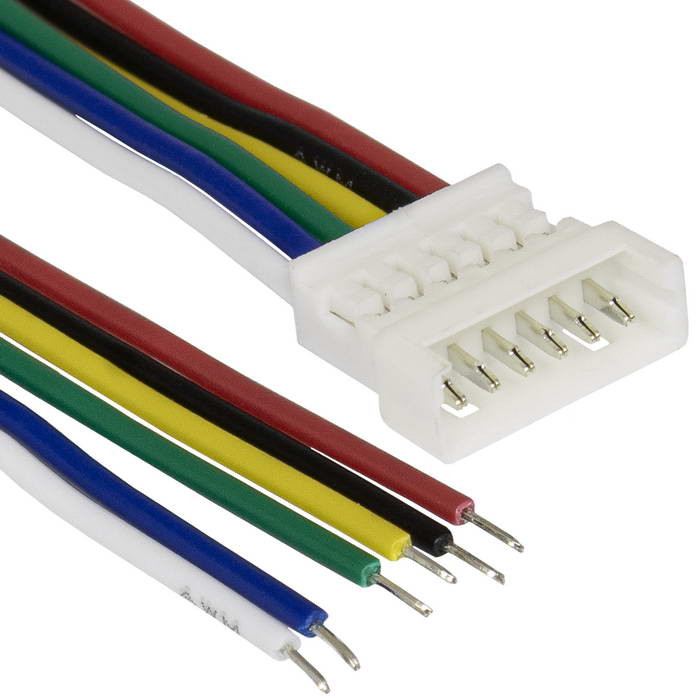 SH 1,25mm 6pin 100mm M, Межплатный кабель - изображение 1