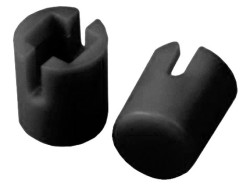 A30-Black, Колпачок для кнопки, черный (2.4x2.4мм)