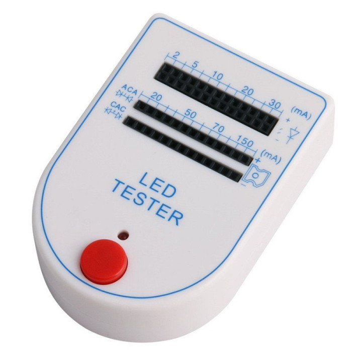 Тестер светодиодов, LED-Tester, 2...150мА в корпусе - изображение 1