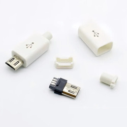 1-812 WH, Разъем micro USB 5S на кабель