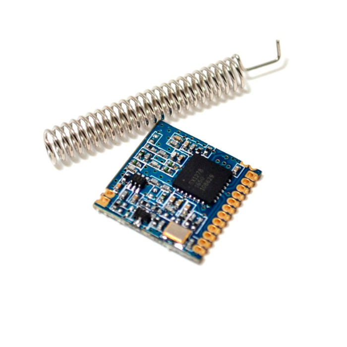 Радиомодуль LoRa DRF1278F на SX1278, 433 МГц с антенной (до 5км) - изображение 1