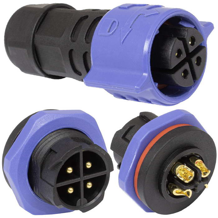 SZC20B-4P-M-FB, Разъем герметичный - изображение 1
