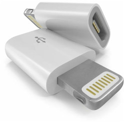 6-075, Переходник microUSB-lightning