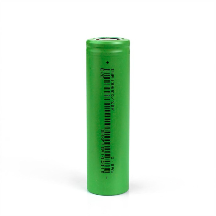 Аккумулятор EVE INR18650 Li-ion, 3.7В, 2500mAh - изображение 1