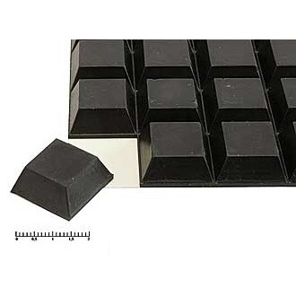 SF-006 (20.5x14x7.6mm), Ножка приборная резиновая самоклеящаяся - изображение 1