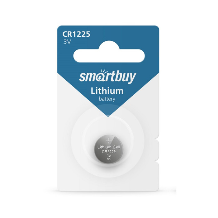 Батарейка CR1225, SMARTBUY Lithium 3В - изображение 1